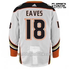Barn Ishockey Anaheim Ducks Tröja PATRICK EAVES 18 Adidas Vit Authentic